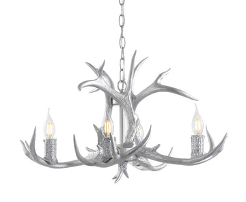Eldora Adjustable Resin Antler LED Chandelier
